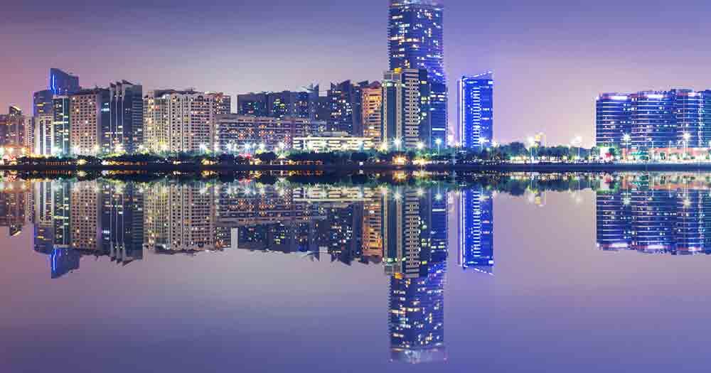 Abu Dhabi - View of the skyline