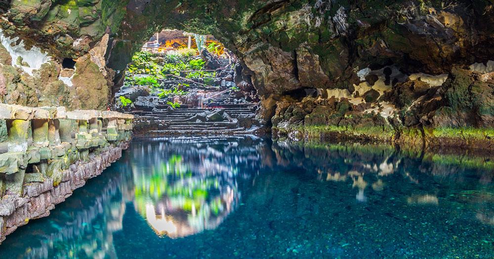 Lanzarote - the cave Jameos del Augua