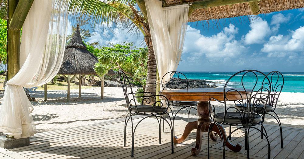 Maldives - Beautiful Beach Lounges