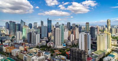 Manila - The skyline of Manila