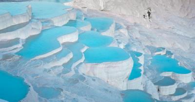 Pamukkale - View of the landscape